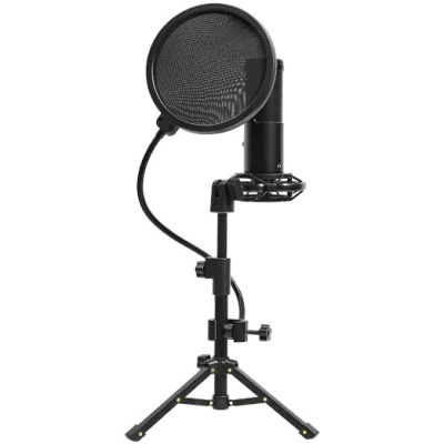LORGAR Voicer 721 Gamer Mikrofon - Fekete