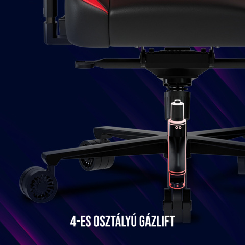 LORGAR Base 311 Gamer Szék fekete-kék