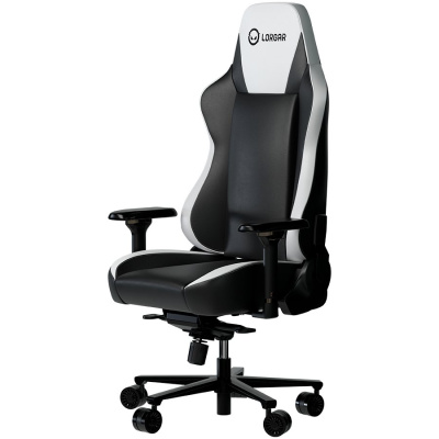 LORGAR Base 311 Gamer szék fekete-fehér