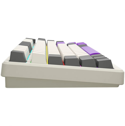LORGAR KBP7075W Vezeték Nélküli Gamer Billentyűzet - Bézs