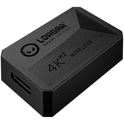 LORGAR Elite MSE90W Tri-Mode Gamer Egér - Fekete