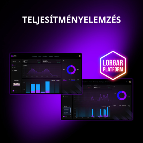 LORGAR KBP70 TKL vezeték nélküli billentyűzet, RGB világítás, angol kiosztás, fekete