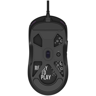 LORGAR MSA10 Vezetékes Gamer Egér - Fekete