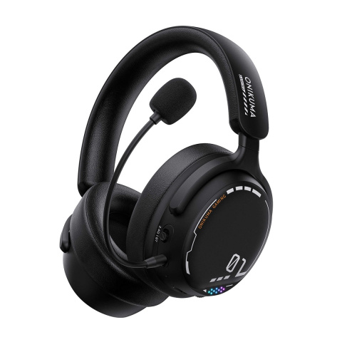 Onikuma GT886 3-Mode vezeték nélküli gamer headset, fekete
