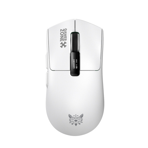 ONIKUMA DM10 Tri-Mode gamer egér + mágneses RGB töltődokkoló - Fehér