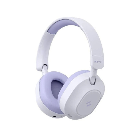 Havit H668BT Vezeték Nélküli Bluetooth Fejhallgató - Halványlila