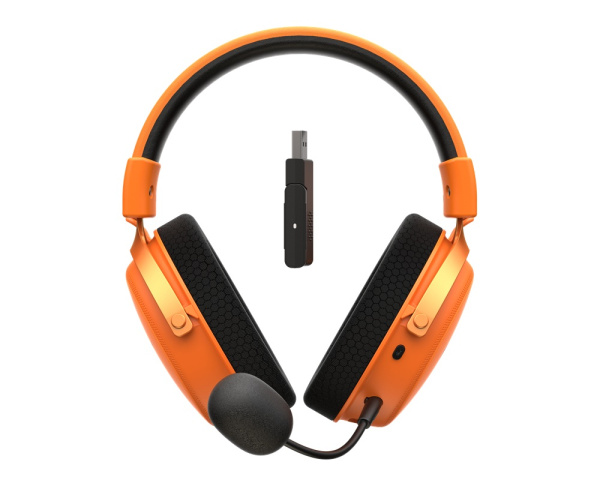 Havit H2015 Pro Five-Mode Vezeték Nélküli Gamer Headset - Narancssárga