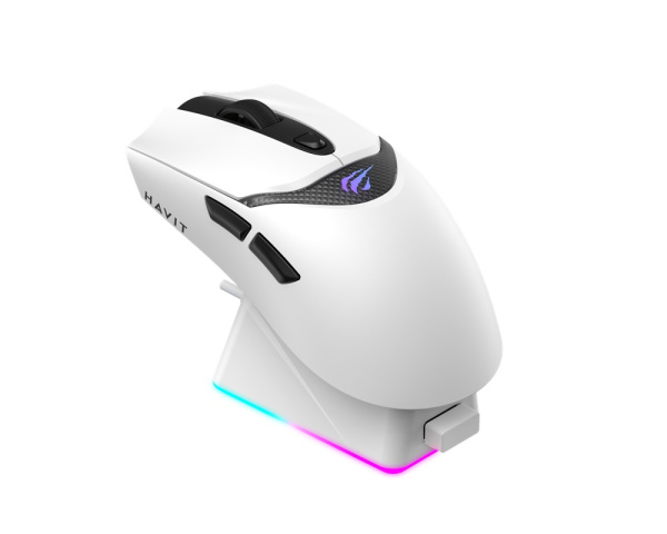 Havit Houyi M4 PRO X Tri-Mode Vezeték Nélküli Gamer Egér + Dokkoló