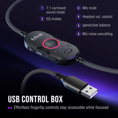 Fifine AmpliGame H13 USB gamer headset