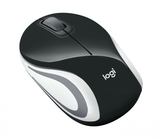 Logitech Wireless Mini Mouse M187 - Fekete