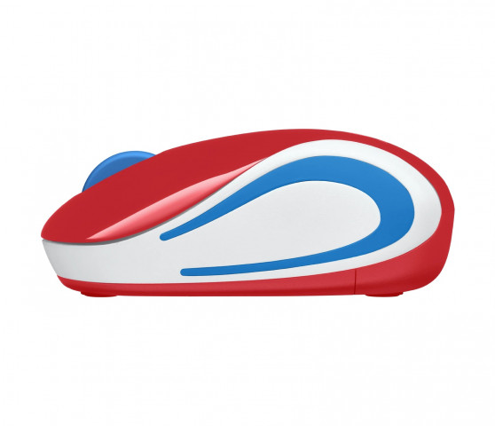 Logitech Wireless Mini Mouse M187 - Piros