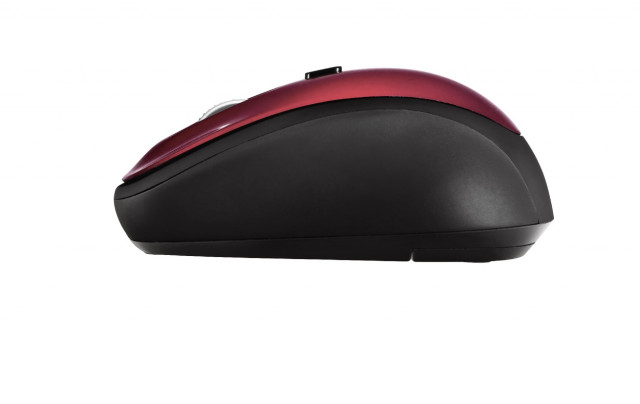 Trust Yvi Wireless Mouse vezeték nélküli piros egér