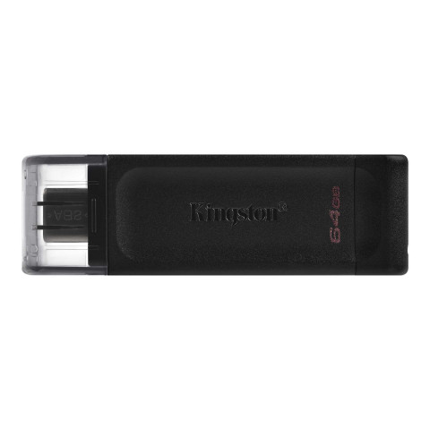 Kingston 64GB USB Type-C (3.2 Gen 1) Fekete Pendrive