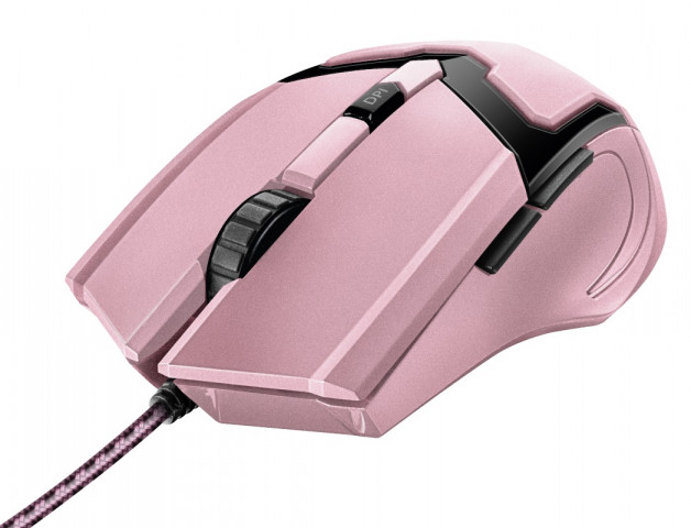Trust GXT 101P Gav Gaming optikai egér - Pink