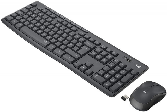 Logitech MK295 Wireless Silent Billentyűzet HU + Optikai egér