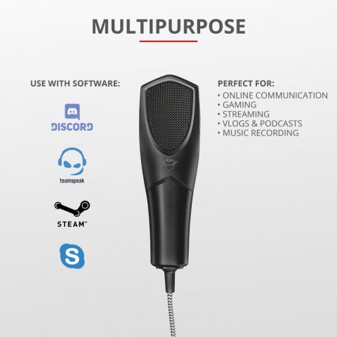 Trust GXT 232 Mantis USB Streaming Mikrofon