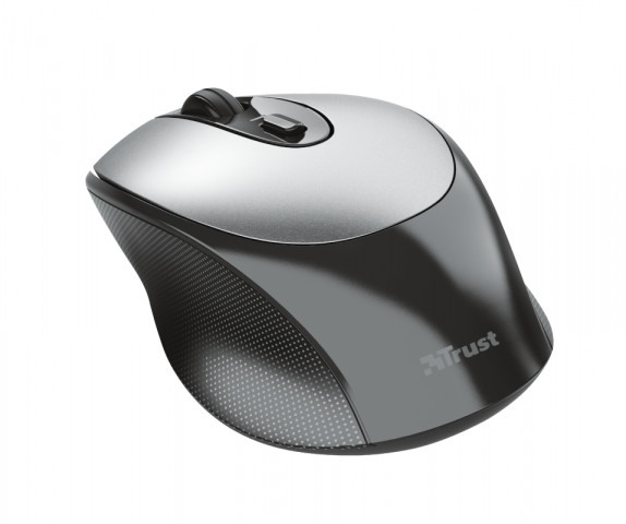 Trust Zaya Rechargeable Wireless Mouse - Fekete