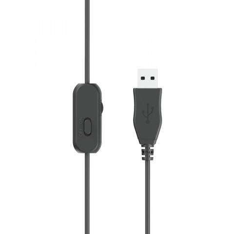 Trust OZO mikrofonos USB fejhallgató - fekete