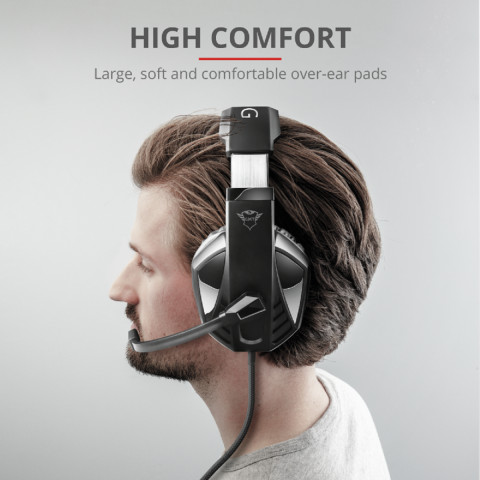 Trust GXT412 Celaz Multiplatform Gaming headset - fekete