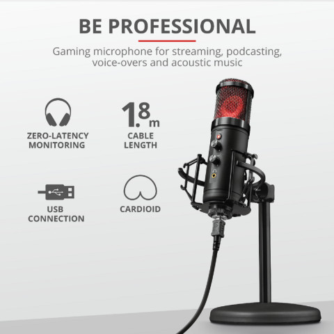Trust GXT256 Exxo USB streaming mikrofon
