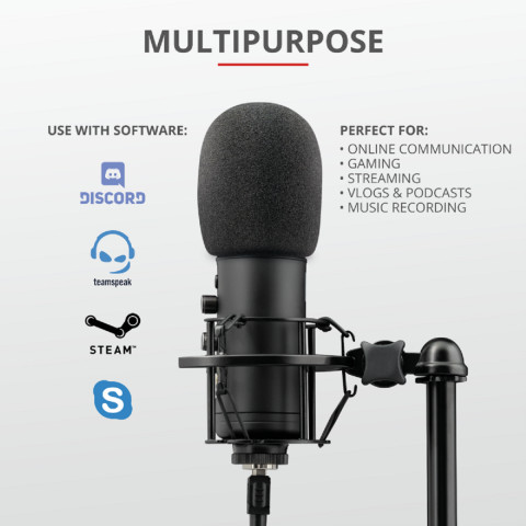 Trust GXT256 Exxo USB streaming mikrofon