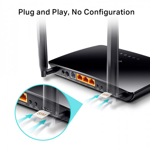 TP-Link TL-MR6500v 4G LTE vezeték nélküli router