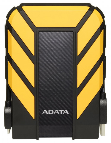 ADATA HD710P 2,5" 1TB USB3.2 ütés és vízálló sárga külső winchester