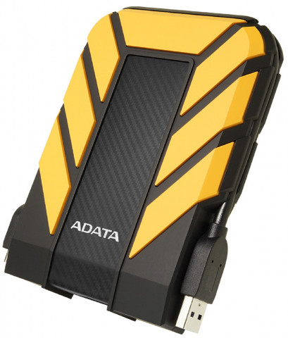 ADATA HD710P 2,5" 1TB USB3.2 ütés és vízálló sárga külső winchester