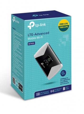 TP-Link TL-M7450 LTE-A hordozható mobil 4G router
