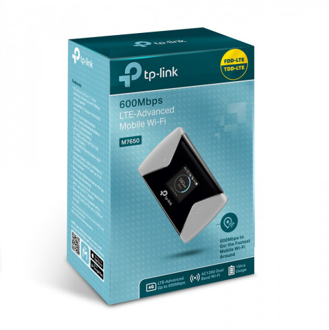 TP-Link TL-M7650 4G LTE hordozható mobil router