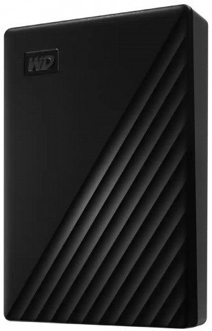 Western Digital My Passport 2,5" 4TB USB3.2 fekete külső winchester