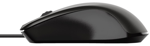 Trust Carve Wired Mouse vezetékes szürke egér