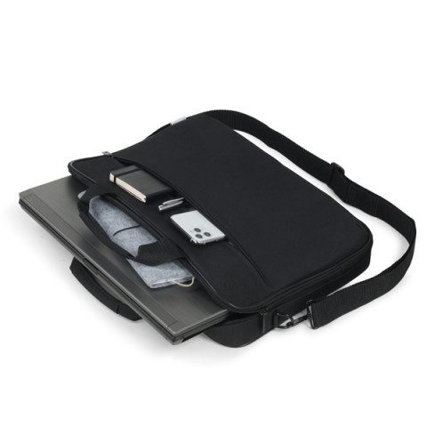 Dicota BASE XX Toploader notebook táska 14-15.6" - Fekete