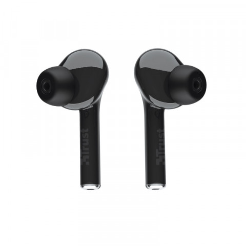 Trust Nika Touch Bluetooth Wireless Earphones fekete - vezeték nélküli fülhallgató