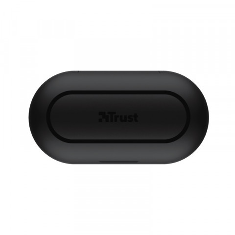Trust Nika Touch Bluetooth Wireless Earphones fekete - vezeték nélküli fülhallgató