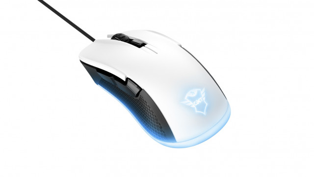 Trust GXT 922W Ybar RGB fehér gaming egér