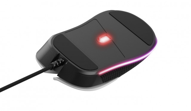 Trust GXT 922W Ybar RGB fehér gaming egér