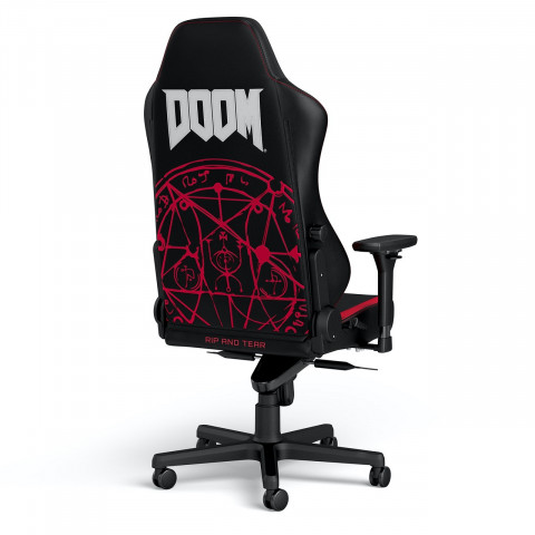 Noblechairs Hero DOOM Edition Gamer szék - fekete/piros