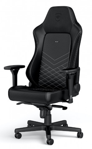 Noblechairs Hero Gaming Chair - Fekete/Platina Fehér