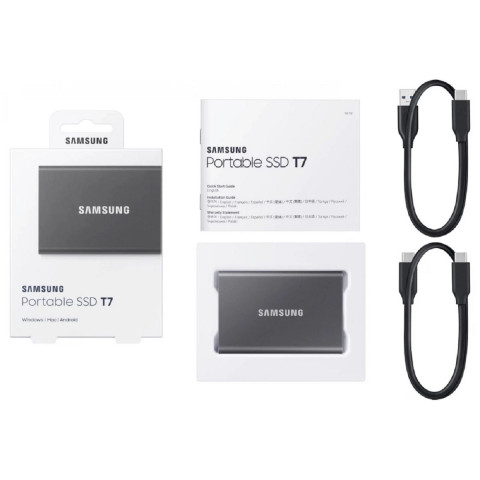 Samsung 1000GB USB 3.2 szürke külső SSD