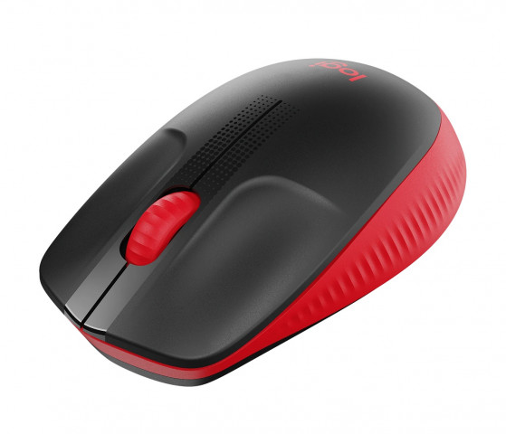 Logitech Wireless Mouse M190 - Piros