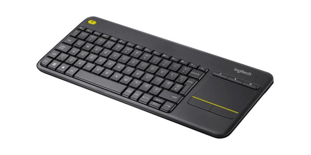 Logitech K400 Plus érintőpaddal ellátott billentyűzet(HU) - Fekete