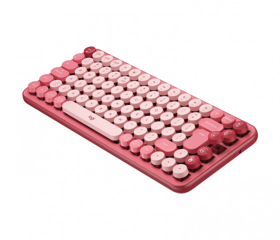 LOGITECH POP Keys Vezeték nélküli Mechanikus Billentyűzet Emoji Gombokkal - Angol kiosztás