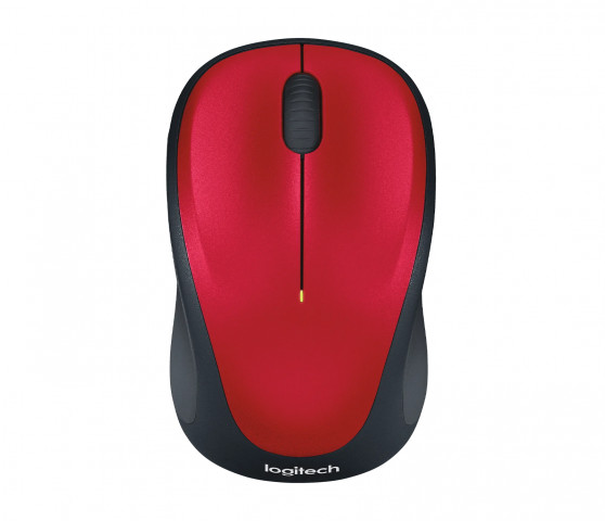 Logitech Wireless Mouse M235 - Piros