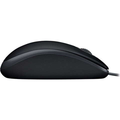 Logitech B110 Optical Silent USB Mouse - Fekete