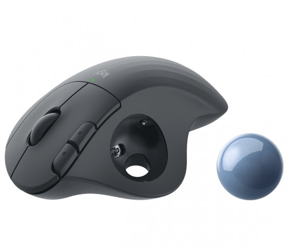 Logitech Ergo M575 Vezeték nélküli hanyattegér - grafit