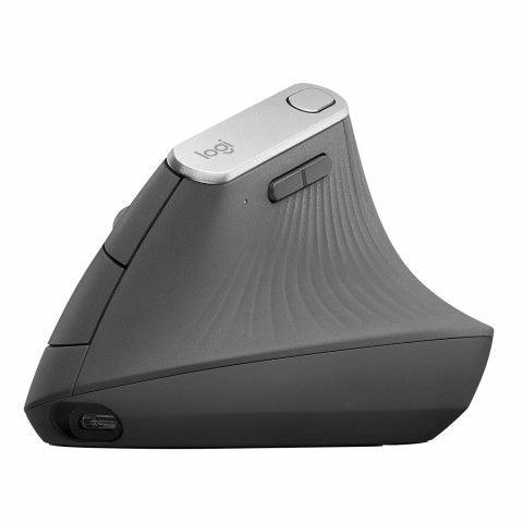 Logitech MX Vertical Advanced Ergonómikus Egér - Grafitszürke