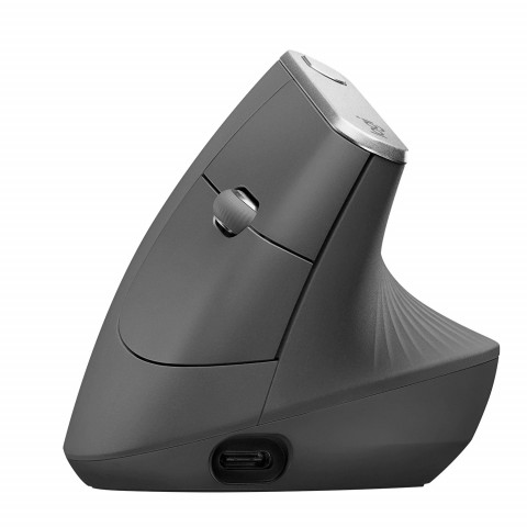 Logitech MX Vertical Advanced Ergonómikus Egér - Grafitszürke