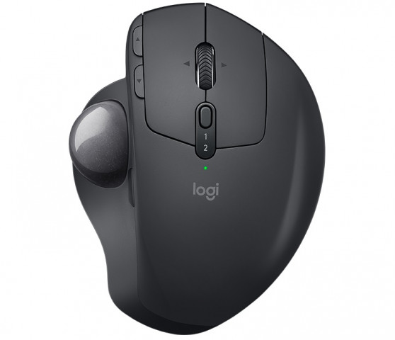 Logitech MX Ergo vezetéknélküli Trackball egér - grafit