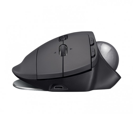 Logitech MX Ergo vezetéknélküli Trackball egér - grafit